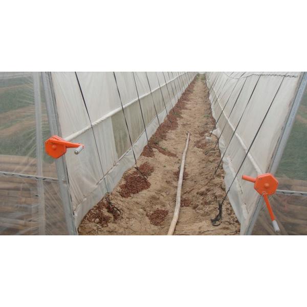 Stable Structure Tunnel Greenhouse for Vegetable Fruits Flowers in Ghana Easy Assembly