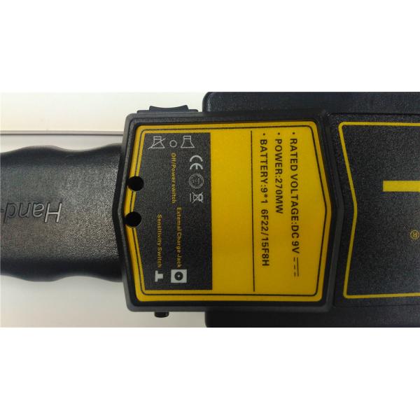 High Security Hospitals Handheld Metal Detector Hand Held Body Scanner