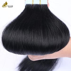 China Cuticle Aligned 16 Inch Hair Extensions Virgin Remy Wigs Black on sale