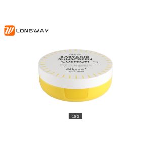 Quality BB/ CC Cream Packaging Empty Cushion Compact Case ISO9001 Approval for sale