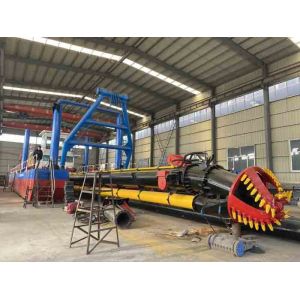 Yscsd200 Cutterhead Suction Dredge Solid Capacity 80cbm/H Hydraulic