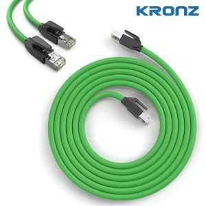 Waterproof IP20 Ethernet RJ45 Connectors Dual Shielded Cable 24AWG