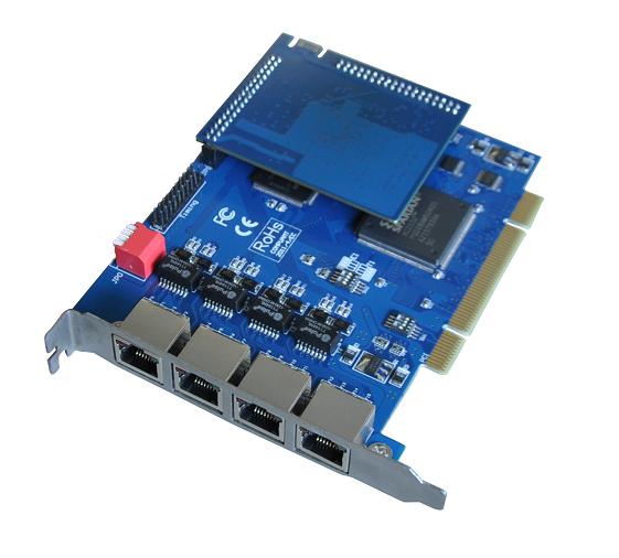 SinoV-TE420P 4 E1 pci asterisk card Popular 4 E1 pci asterisk card support 4u same as digium
