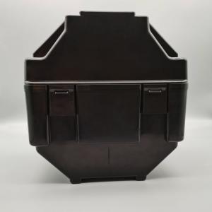 Quality 8 Inch Black Color Wafer Shipping Box 25 Slots ESD PP Material Eco Friendly for sale