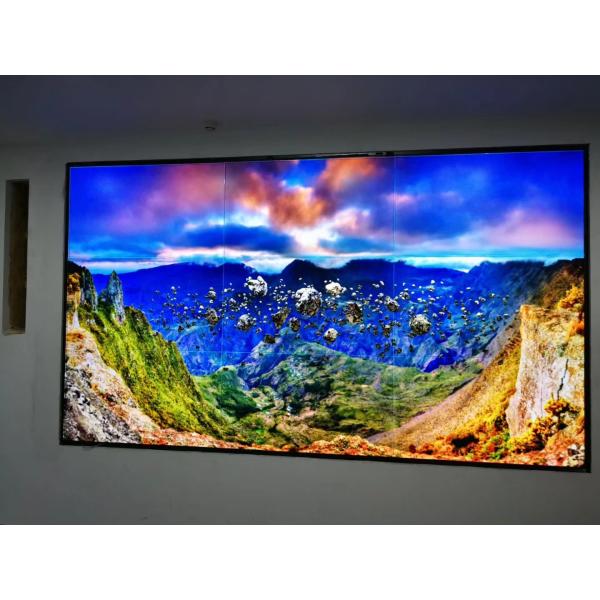 Seamless LCD Video Wall Display 3x3 Multi-screen Advertising Video Wall
