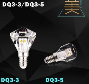 China diamond led bulb lamp crystal light candle bulb led on sale