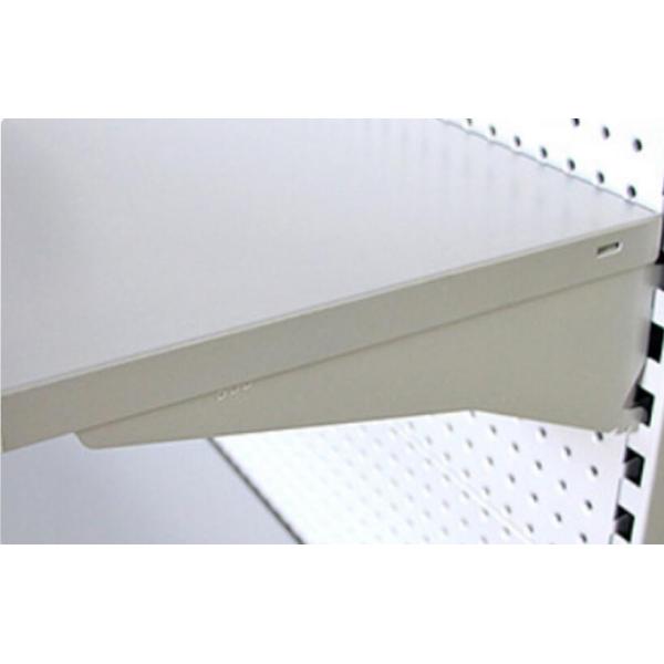 Standard Size Single Faced Supermarket Display Racks 4 Layers For Vegetable