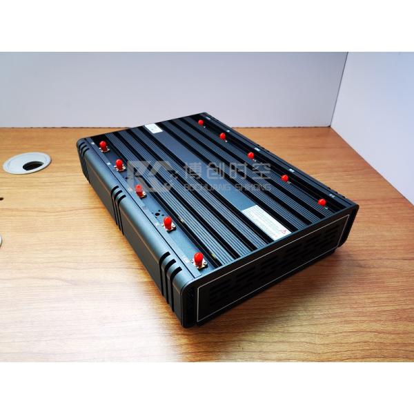 100W high power Desktop 2g.3g.4g 5g GPS WiFi 2.4G 5.8G frequency mobile phone jammer WiFi Wireless Network Signal Jammer
