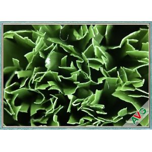 12 Years UV Resistant Soccer Artificial Grass 12000 Dtex With Drainage Holes