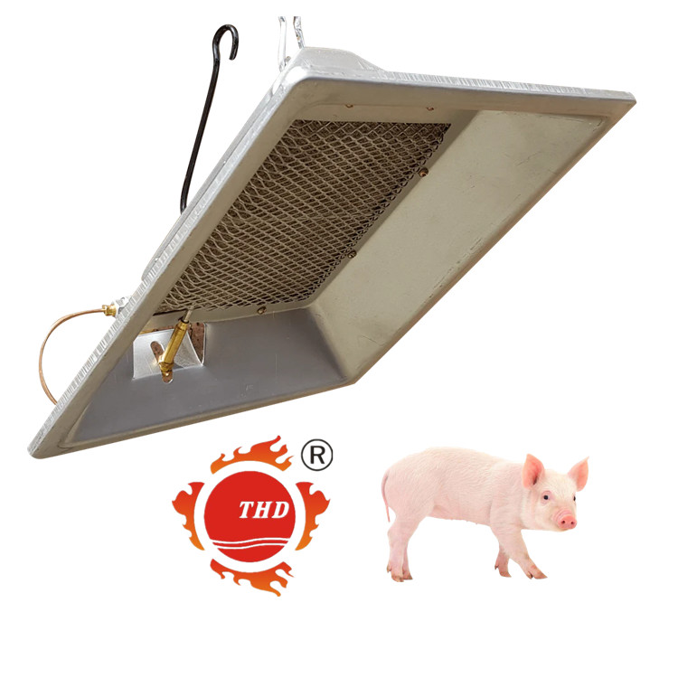 Quality Adjustable Infrared Brooder Heater Low Consumption Fire Poultry Farming Heater for sale