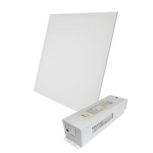 36W 600x600mm LED Emergency Light Panel Recessed UGR>19 For Office Suspended Ceiling White