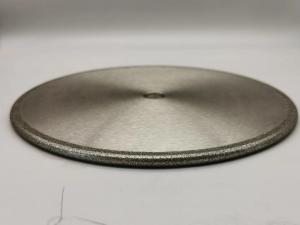 China 200mm Electroplated Grinding Diamond Wheel Diameter 15.875 Arbor Hole 1F1R on sale