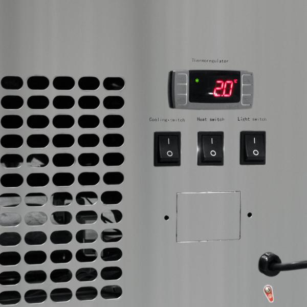 6ft Supermarket Deli Display Fridge , Serve Over Counter with Lift-up Glass Door