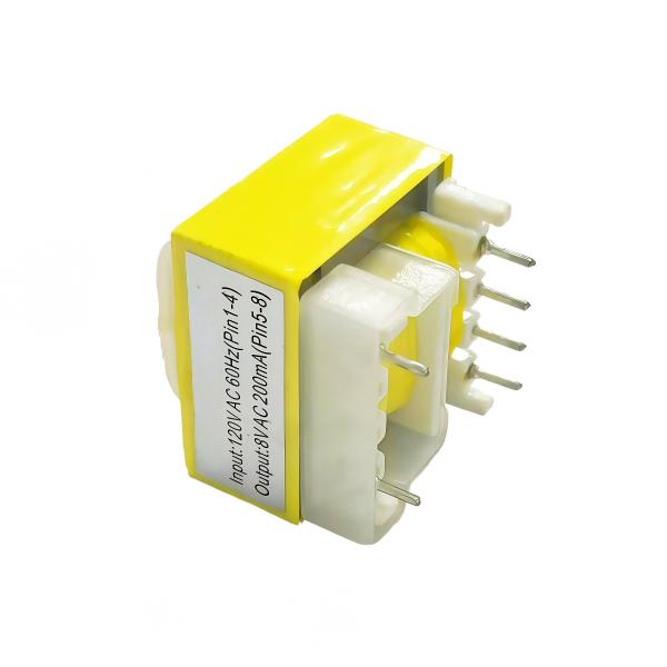 Low Frequency Transformer EI28 Power Transformer with Casing 120V AC 60Hz 8V 200mA