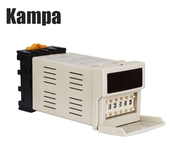 Count Down Digital Timer Relay Kampa HHS6R 3A AC 220V Super Digital Programmable