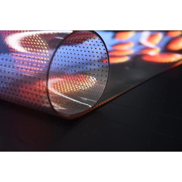160x38 See Thru LED Display Practical Multiscene Transparent