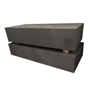 2000*700*350 Vibration Medium Grain Graphite Block