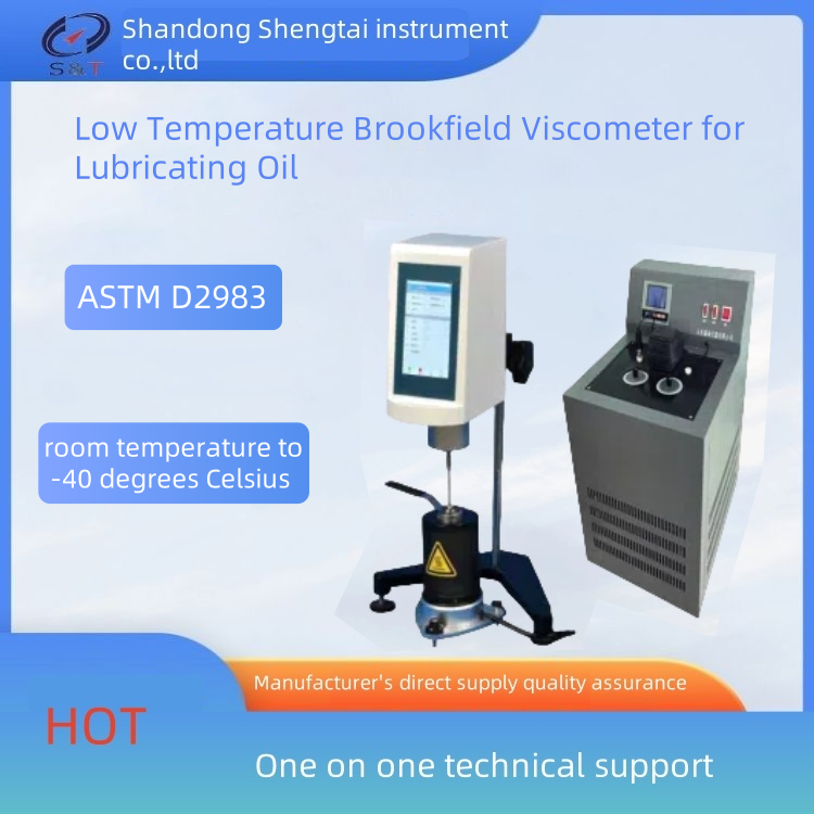 Quality Low Temperature Lubricating Oil Brookfield Viscometer ASTM D2983 for sale