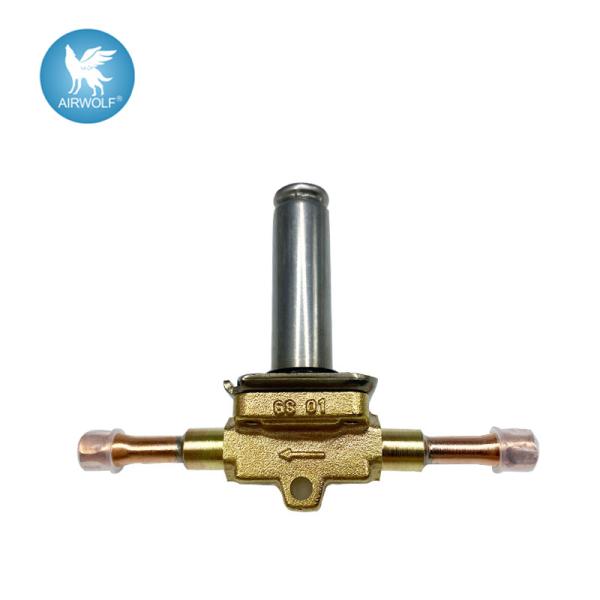 ODF Solder connections Danfoss Refrigeration Solenoid Valve EVR3/6/10/15/20/25/32/40 for Air Conditioning Cold storage