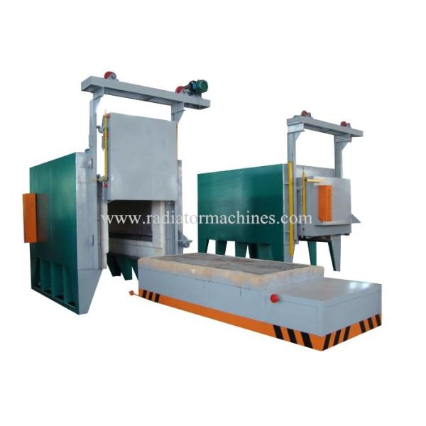 Gas Fired Bogie Hearth Furnace for Size 1300*1000*750mm