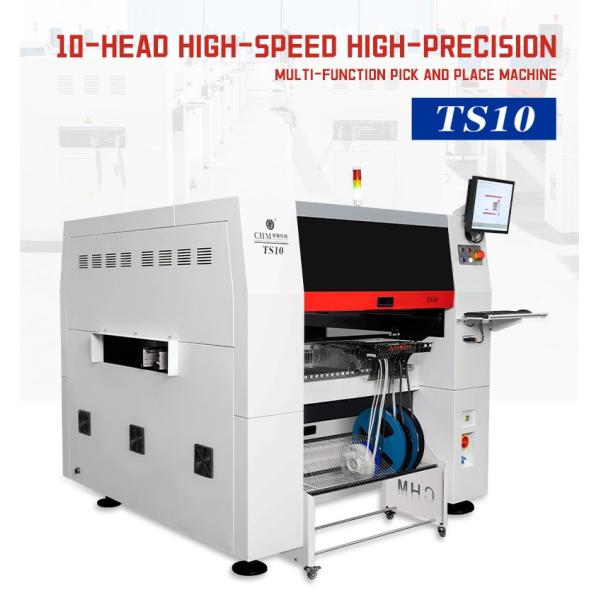 TS10 Production line Automated Pick-and-Place Machine with Mounting Speed 42000CPH optimal