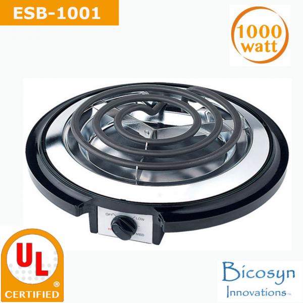 Buy 750/1000 Watt Cheap Single Buffet Burner Electric Hot Plate, Black, UL, Camping,School,Outdoor Stove at wholesale prices