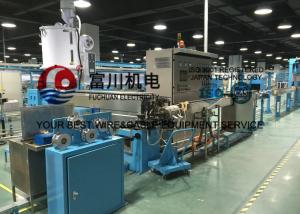 Quality PVC Extrusion Line For Building Wire With Drawing Inlet Dia 2.5-3mm Out Dia 0.8-1.7mm for sale