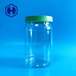 Quality 30oz 880ml Bpa Free PET Plastic Mason Jars Medicine Storage for sale