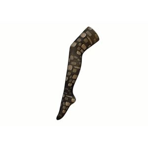 Flower Vertical Stripe Patterned Fishnet Tights Pantyhose Breathable