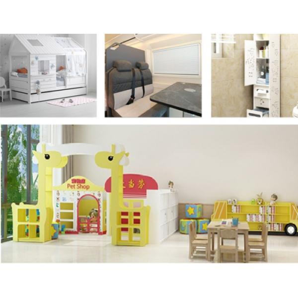 Scratch Resistance White PVC Foam Board 5mm 6mm Thick For Furniture