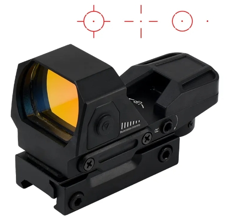 Black Red Dot for Hunting Auto-Shut Down and Professional Reticle Color Red Green