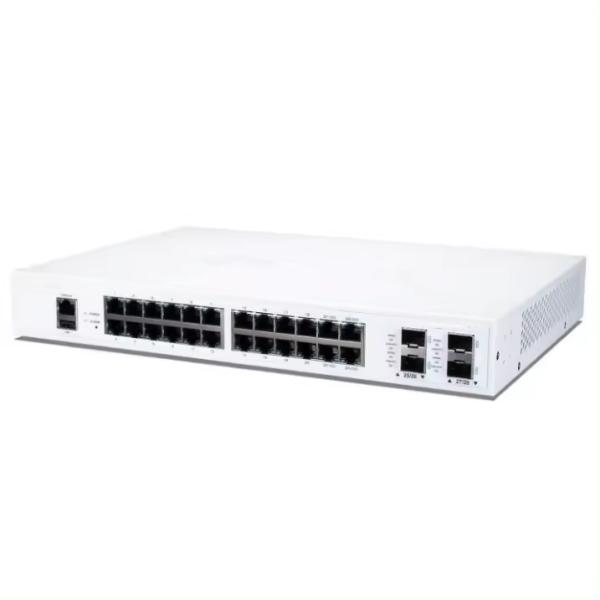 Customized FortiSwitch 224E 24 GE RJ45 Ports 4 X GE SFP Layer 2/3 FS-224E Speed Transmission Customized Fortinet Switch