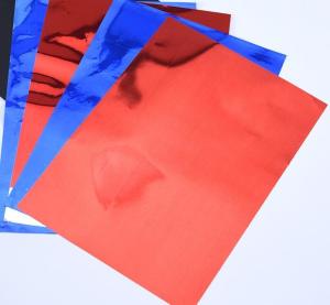 Quality 12micron Red Metalized Mylar Film , Composite Packaging Color Pet Film for sale