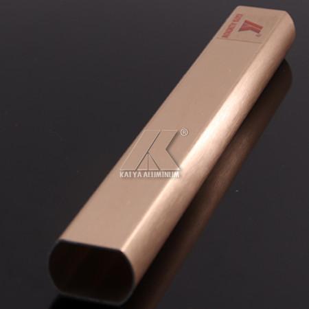 Buy 6000 Series Oval Aluminium Extrusion Pipe For Auto Luggage Racks at wholesale prices