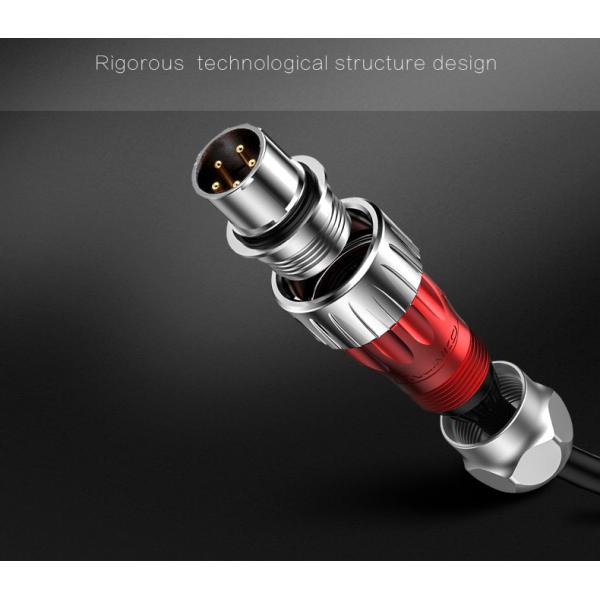 DH 20 Metal Shell Cable Connector Waterproof IP65/IP67 5pin Auto Connector