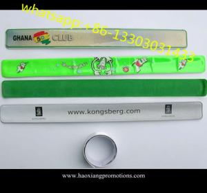 China silicone slap band /cheap custom slap bracelets/bracelet wristband factory on sale
