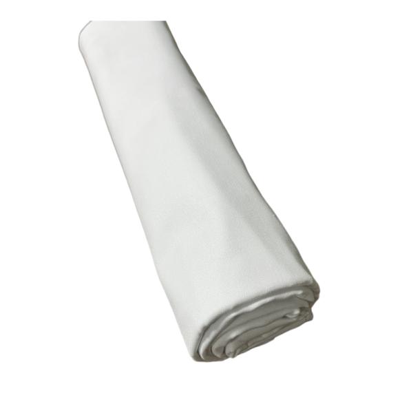 UL Certified 270g/m² White Duck Material Cotton Fabric 1000×1500mm Size for Electrical Safety Testing