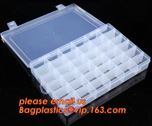 Quality Adjustable Plastic Storage Box For Nail Art Design Decoration, Creative multi-function plastic storage box cosmetics cas for sale