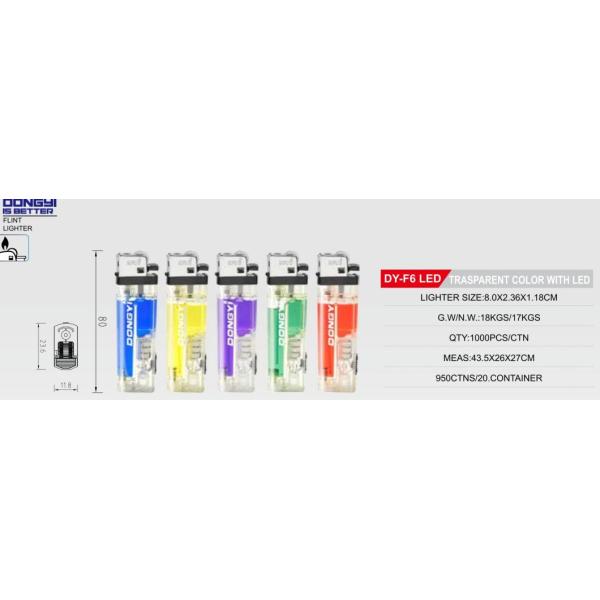 Dy-F6 LED Lighter And Disposable For Package Size 42.00cm * 26.00cm * 27.00cm