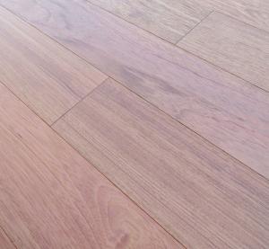 Quality Brushed Brazilian Cherry Engineered Wood Flooring, Jatoba Hardwood Flooring for sale
