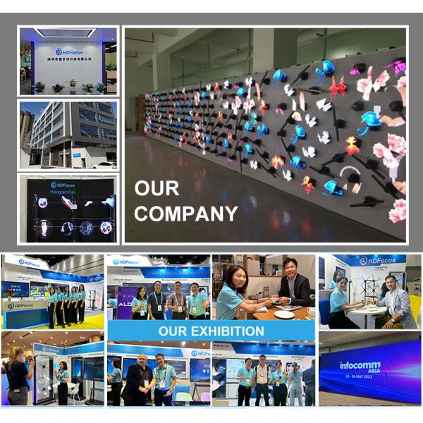 Led Fan 3d Holgram Display Wifi Holographic Projector Fan Holographic Fan 180cm