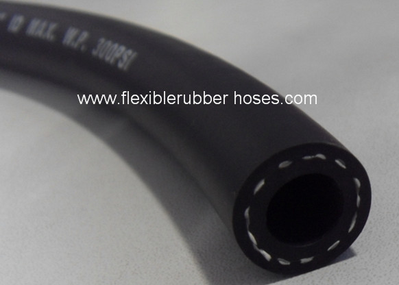 ID 3 / 8", 1 / 2" Smooth Cover J 1402 Flexible Air Hose with Single Fiber Braided 15 BAR
