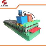 Industrial PLC Controlled Metal Sheet Rolling Machine Includes Manual Decoiler