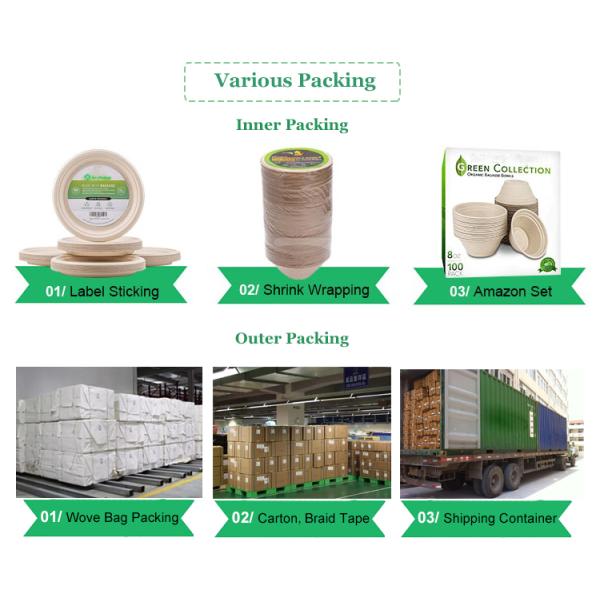 Compostable Disposable Eco-friendly 6" Clamshell Burger Takeaway Box Sugarcane Bagasse Biodegradable Food Container