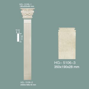Quality PU Pillar PU Roman Column HG-5106 for sale