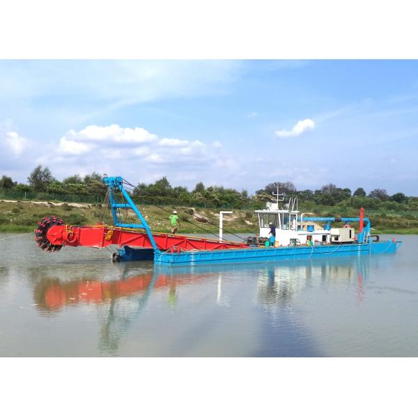 Powerful Dredging Machine Bucket Wheel Suction Dredger for Mixing Hard Mud Layers