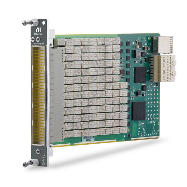 National Instruments PXIe-2524 PXI Multiplexer Switch Module with 2 Ampere Input Switching Current 60 Watt Switching Power and 128 Channels
