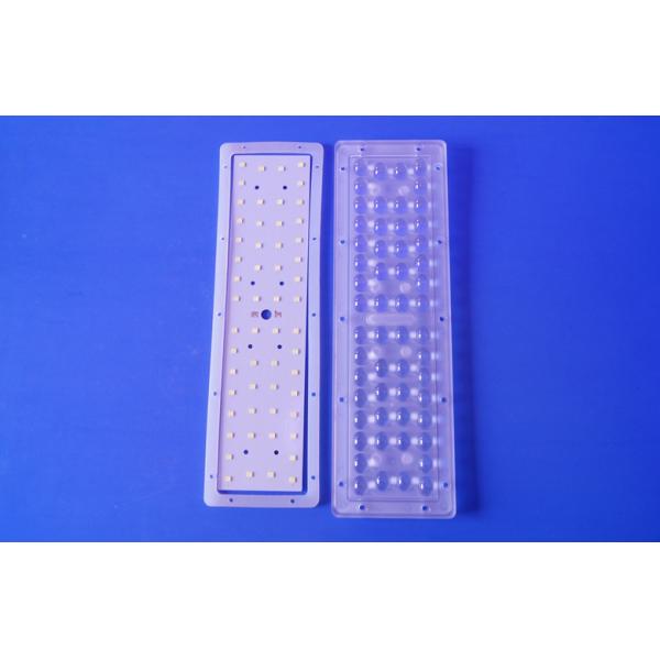 SMD 3030 Led Lens Module , 56 in 1 Led Street Light Lens Optical grade PC