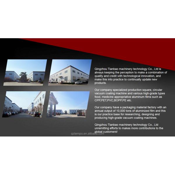 Electric Driven Type High Vacuum Aluminum Web Vacuum Metallizer for Roll to Roll Process