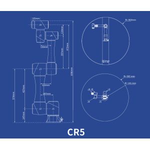 Replaced ABB Cooperative Laser Welding Robot 5kg Load 900mm Range